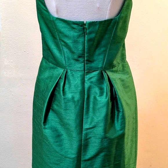 Watters Seaside Green     Sleeveless Square Neck Sundress Size 6 - Picture 12 of 13
